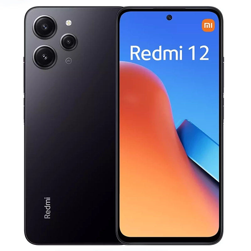 گوشی موبایل شیائومی مدل Redmi 12 رنگ مشکی