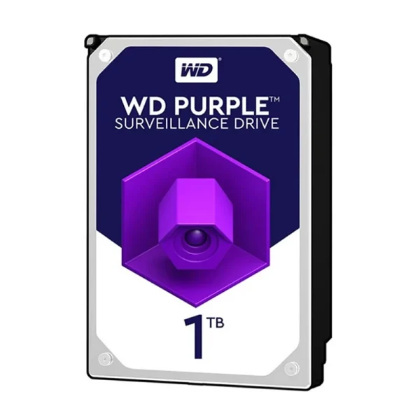 هارد ديسک اینترنال وسترن ديجيتال مدل Purple ظرفیت 1 ترابایت