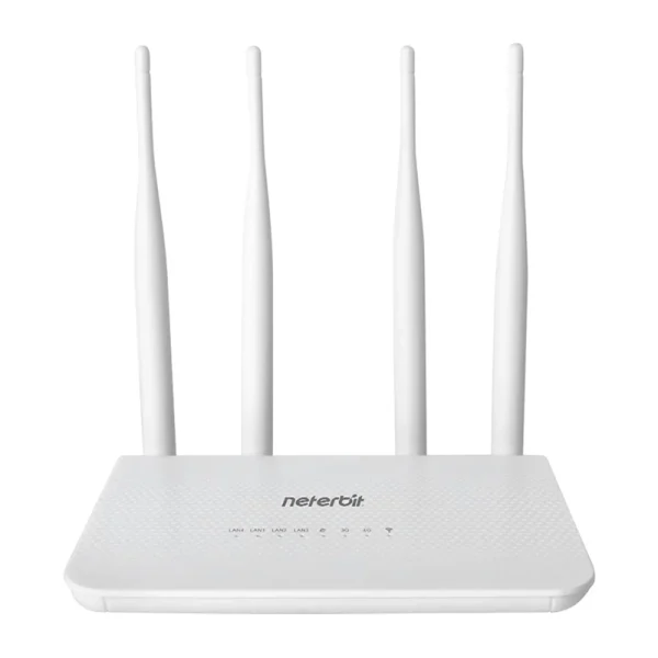 مودم روتر سیم کارتی ۴G/LTE نتربیت مدل NW-431F (جلو)